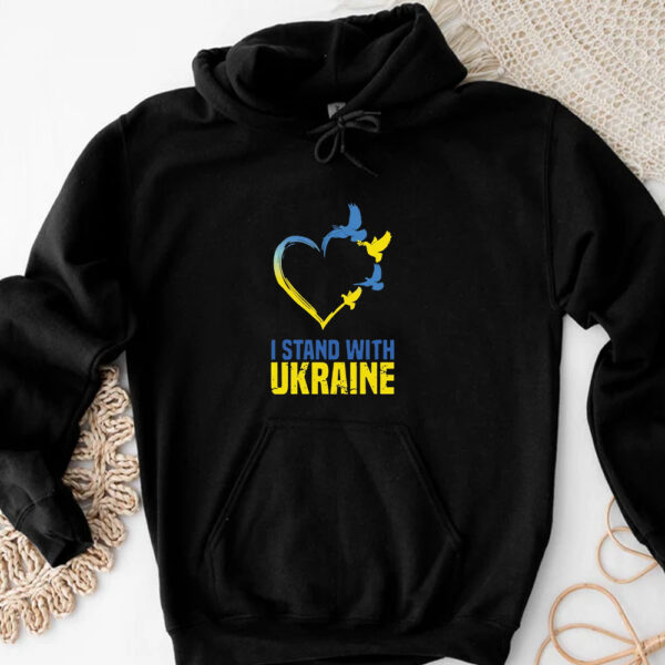 I Stand With Ukraine 2025 T-Shirt - Pray for Ukraine