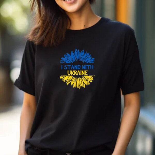 I Stand With Ukraine T-Shirt - Anti Trump