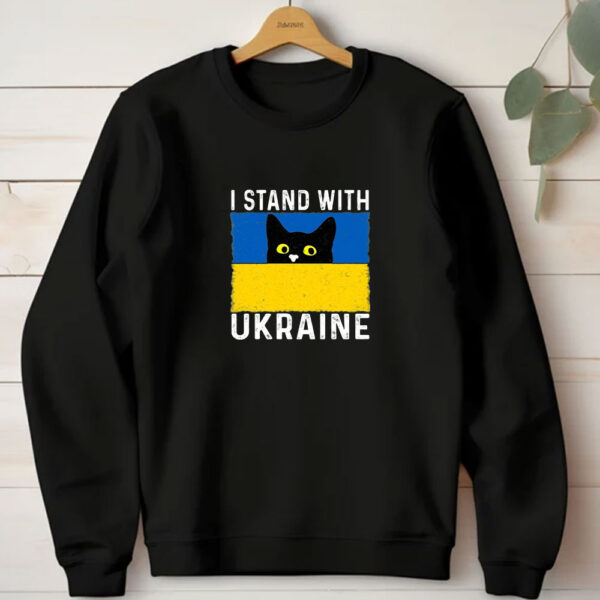 I Stand With Ukraine - Ukraine Support T-Shirt, Liberal Democrat