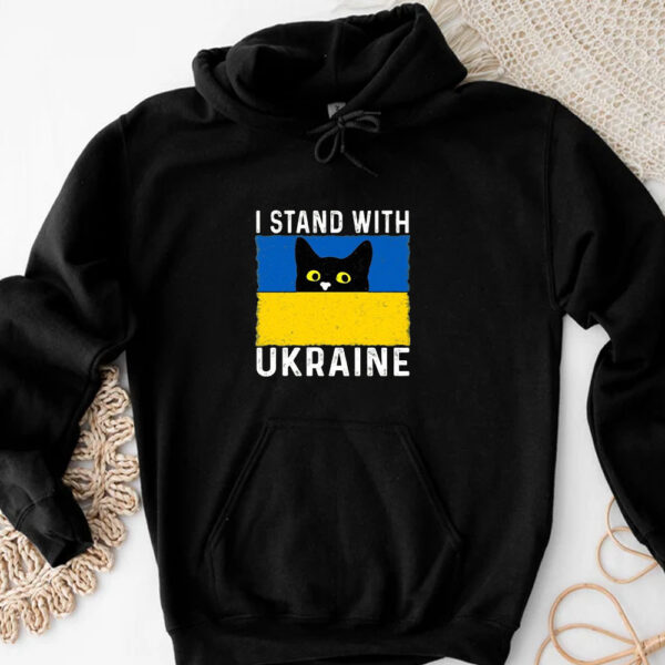 I Stand With Ukraine - Ukraine Support T-Shirt, Liberal Democrat