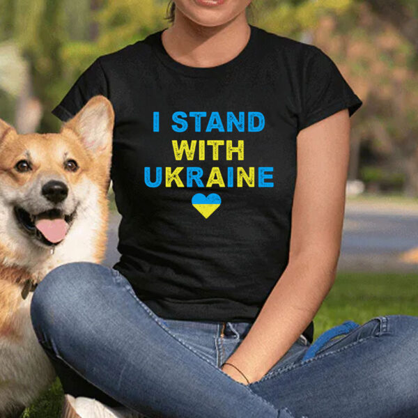 I Stand with Ukraine - Support Ukraine 2025 T-Shirt