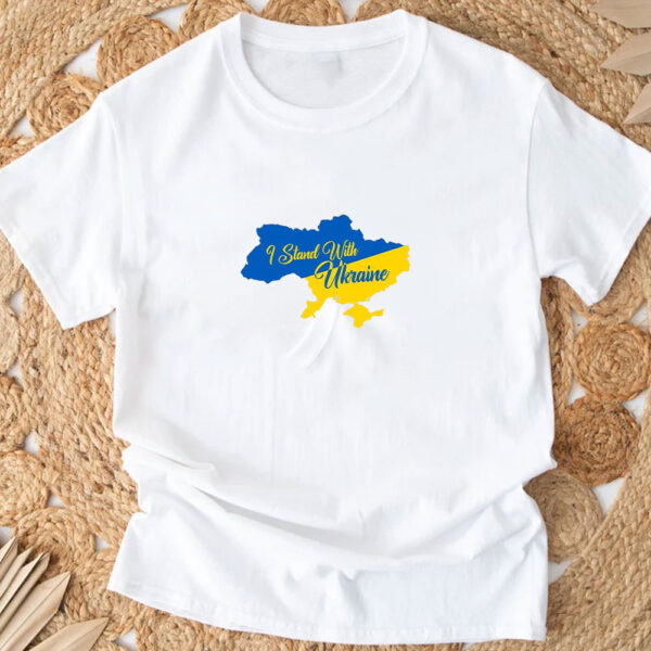 Pro Ukraine T-shirt - I Stand With Ukraine , Anti Trump