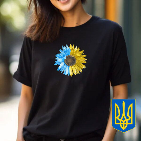 Sunflower Ukraine 2025 T-Shirt - Pray for Ukraine