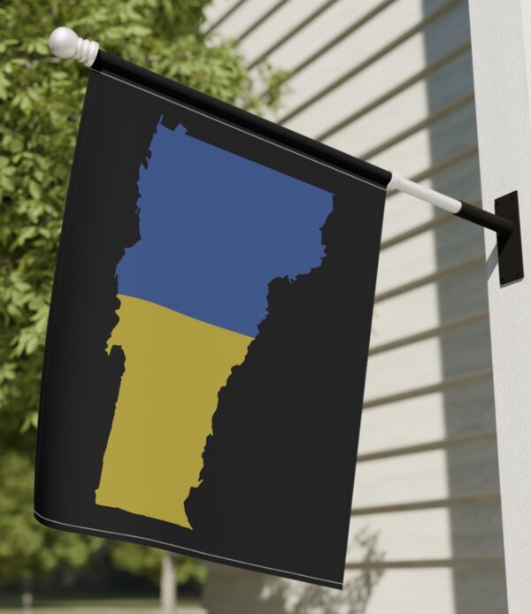 Vermont for Ukraine Flag