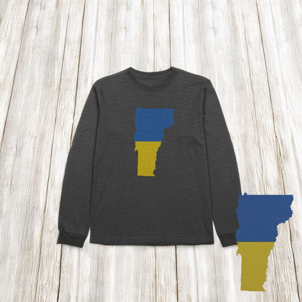 Vermont for Ukraine Long Sleeve T-Shirt