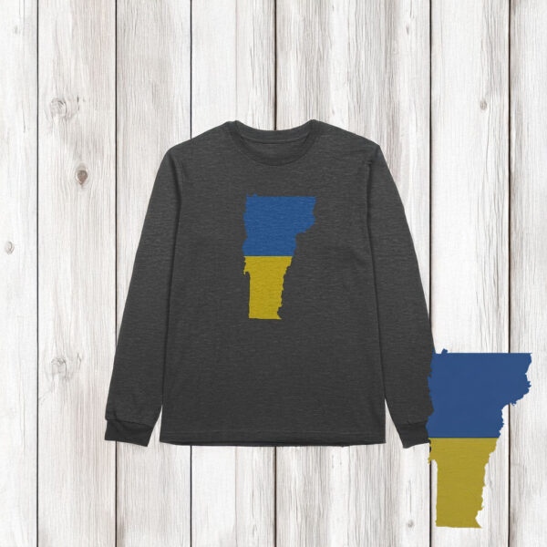 Vermont for Ukraine Long Sleeve T-Shirt