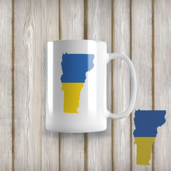 Vermont for Ukraine Mug