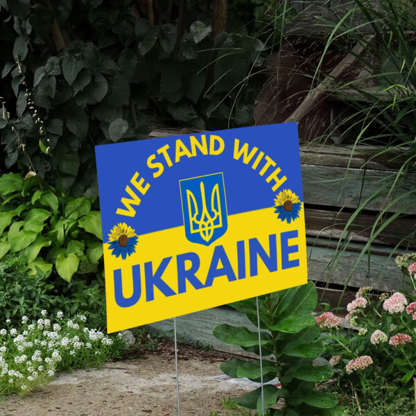 Volodymyr Zelensky 2025 House Garden Yard Sign